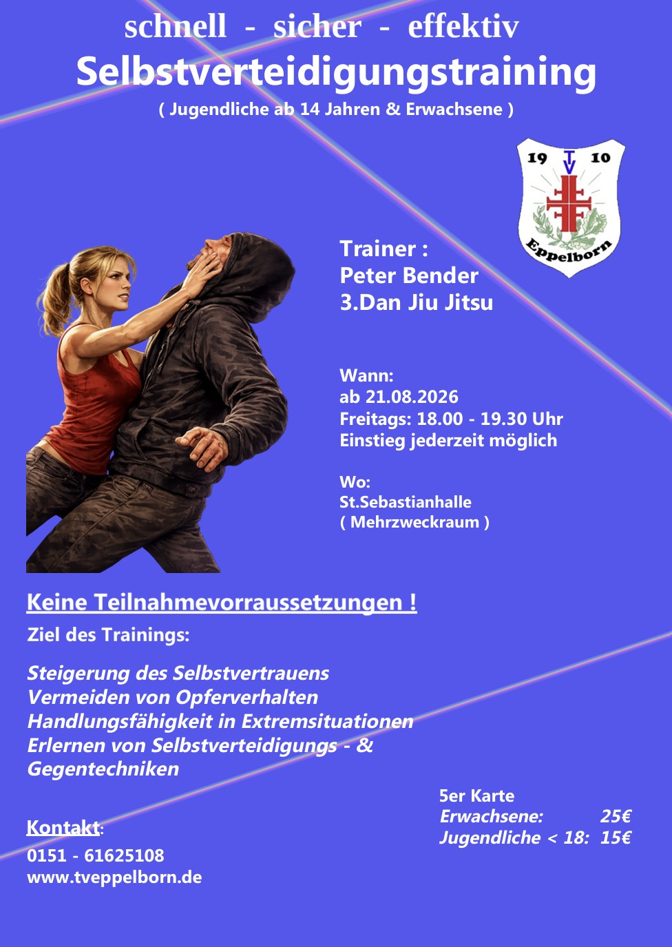 Flyer Selbstverteidigung
